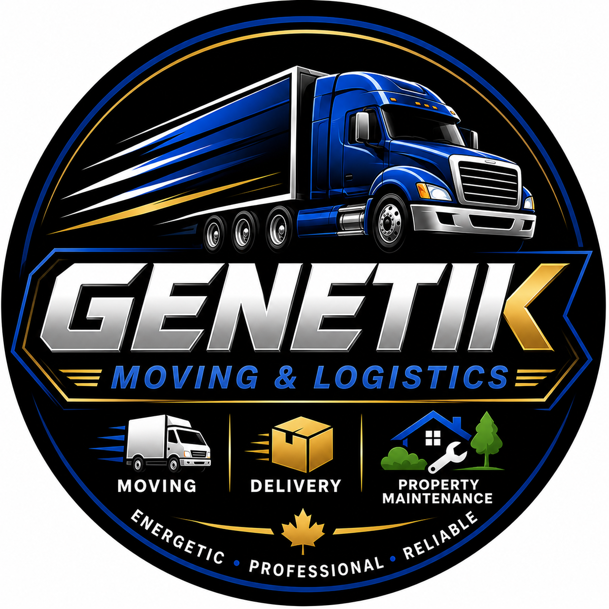 Genetik Moving & Logistics logo